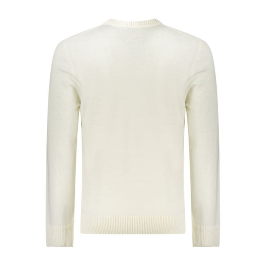 Hugo Boss Weißer Pullover aus Wolle für Männer