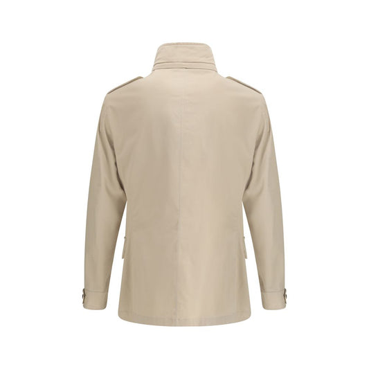 MooRER Beige Cotton Coat