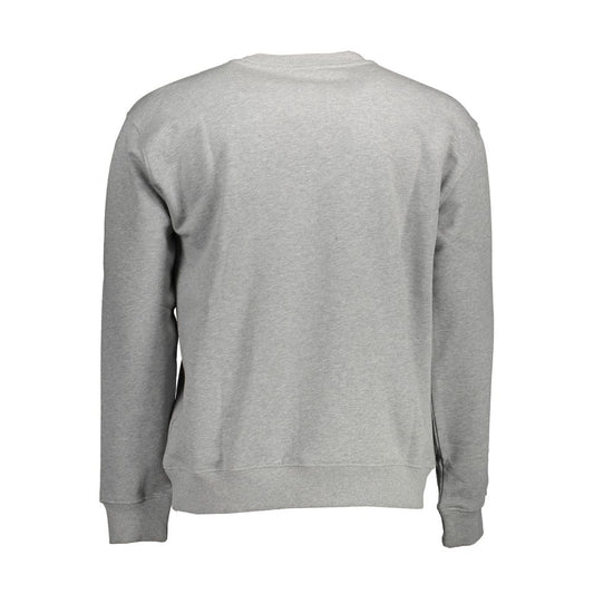 North Sails Grigio Cotton Men Sweatshirt