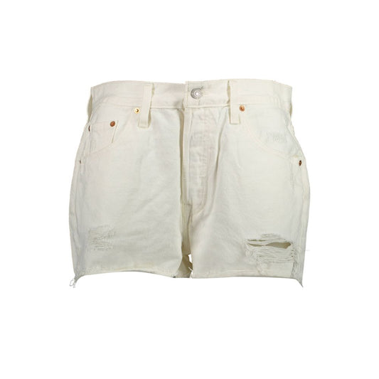 Levi's Weiße Baumwoll-Jeans für Frauen