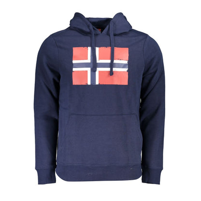 Norway 1963 Blauer Baumwollpullover für Männer