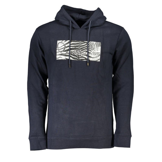 Cavalli Class Blue Cotton Sweatshirt