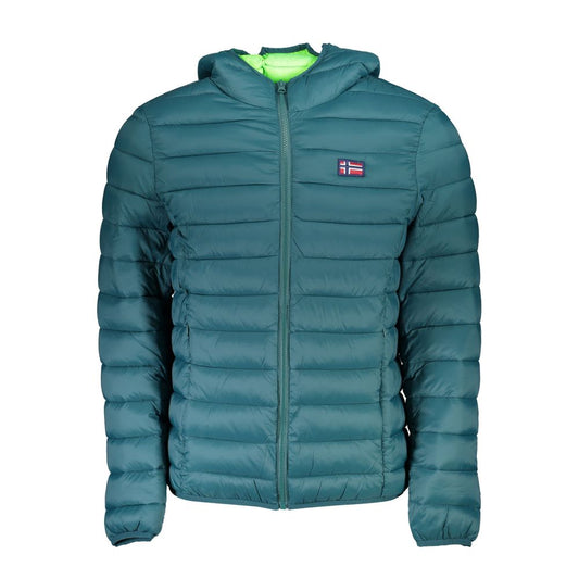 Norway 1963 Grüne Polyamid Herren Jacke