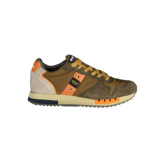 Blauer Brown Polyester Athletic Sneakers