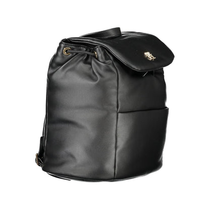 Tommy Hilfiger Schwarzer Polyester-Rucksack für Frauen