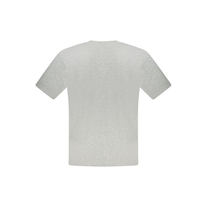 North Sails Grigio Cotton Men T-Shirt