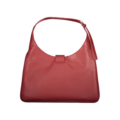Mario Valentino Red Polyethylene Women Handbag