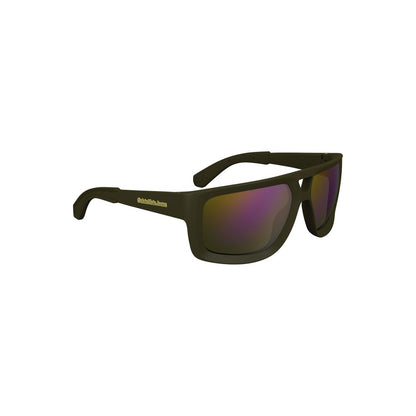 Calvin Klein Grüne Plastik-Sonnenbrille für Männer