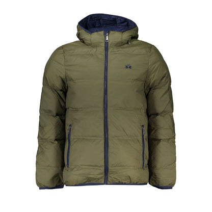 La Martina Verde Poliammide Men Jacket