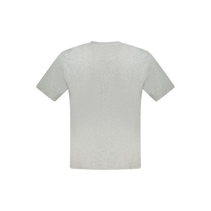 North Sails Gray Cotton Men's T-Shirt
