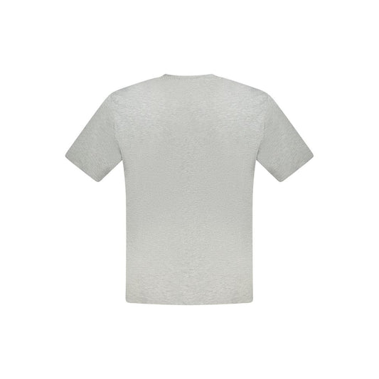 North Sails Gray Cotton Men's T-Shirt