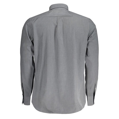 Harmont & Blaine Blue Cotton Dress Shirt