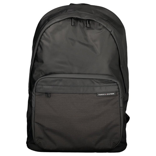 Tommy Hilfiger Schwarzer Polyester-Rucksack für Männer