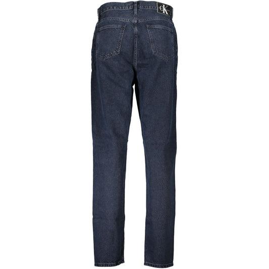 Calvin Klein Blaue Recycelte Baumwolle Damen Jeans