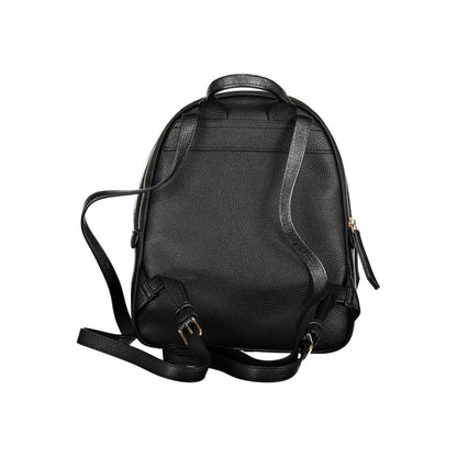 Mario Valentino Nero Polyurethane Women Backpack