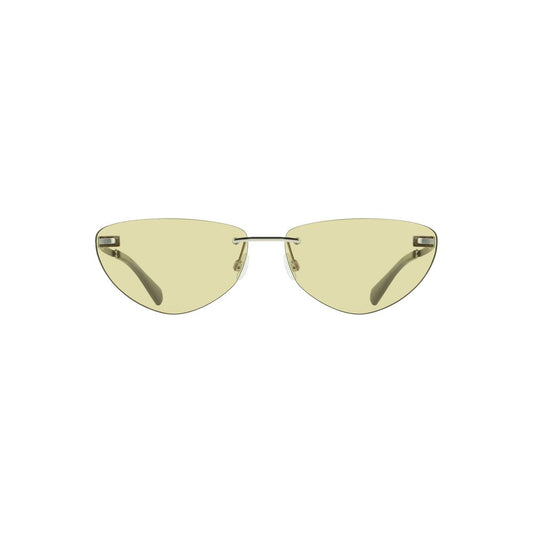 Calvin Klein Grüne Metall-Sonnenbrille für Frauen