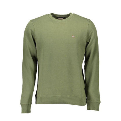 Napapijri Green Cotton Sweatshirt