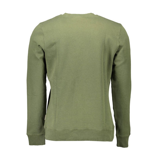 Napapijri Green Cotton Sweatshirt