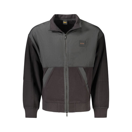 Hugo Boss Schwarze Baumwolljacke für Männer
