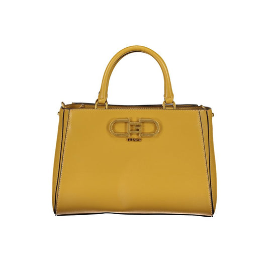 Guess Jeans Giallo Poliuretano Women Handbag