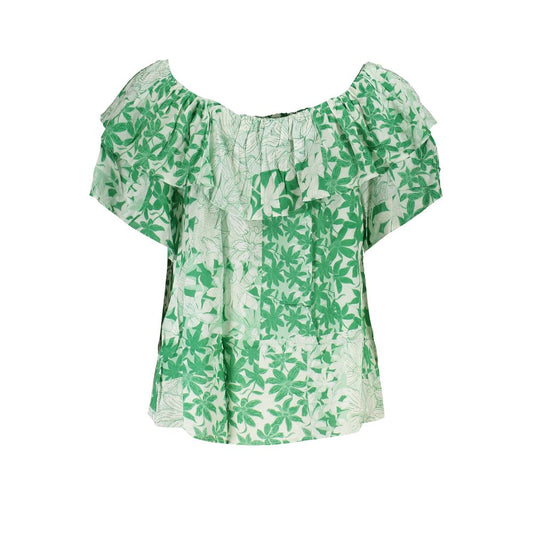 Desigual Grünes T-Shirt aus Baumwolle für Frauen