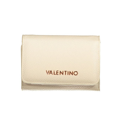 Mario Valentino Beige Polyurethane Women Wallet