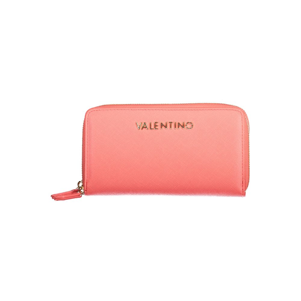 Mario Valentino Rosa Polyurethane Women Wallet