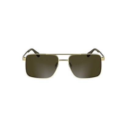Calvin Klein Gold Metall Männer Sonnenbrille