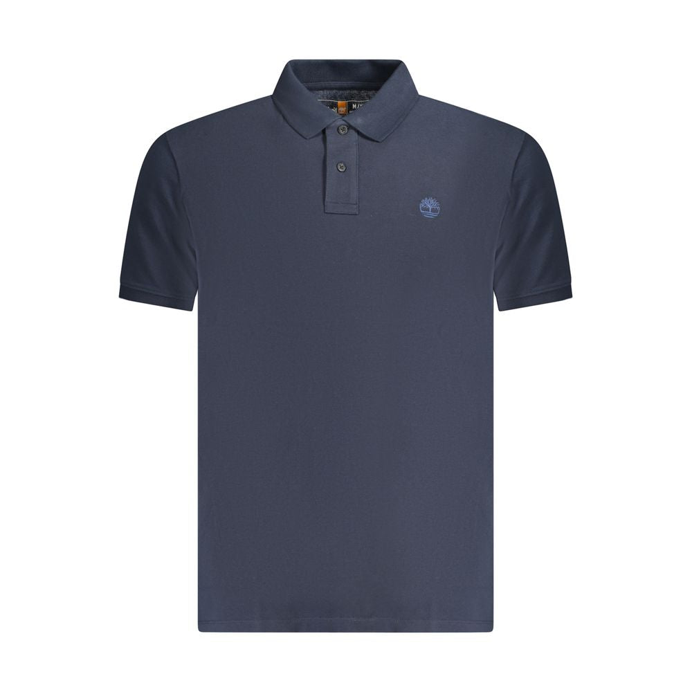 Timberland Blue Cotton Men Polo