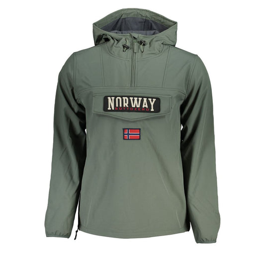 Norway 1963 Grüne Polyester Herrenjacke