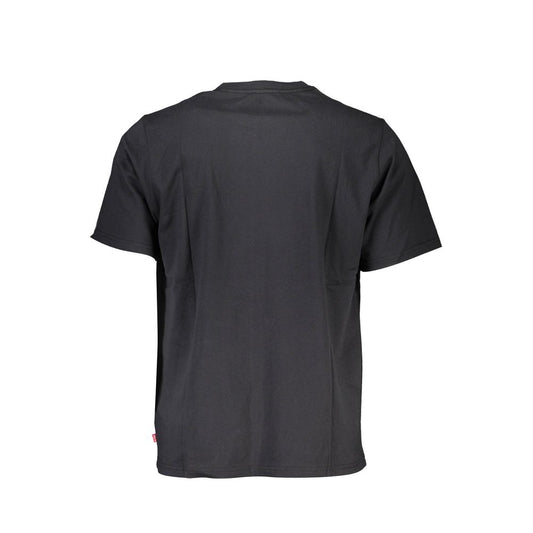 Levi's Schwarzes Baumwolle Männer T-Shirt