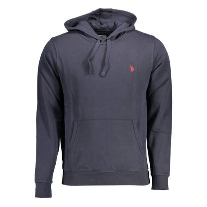 U.S. POLO ASSN. Blue Cotton Men Sweatshirt