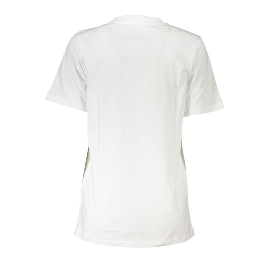 Patrizia Pepe White Cotton T-Shirt