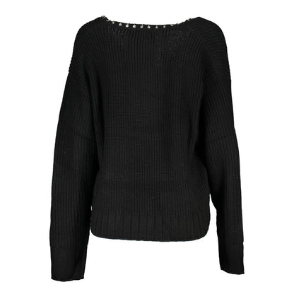 Patrizia Pepe Black Fabric Sweatshirt