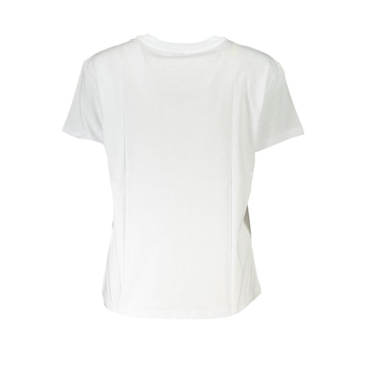 Patrizia Pepe White Cotton T-Shirt