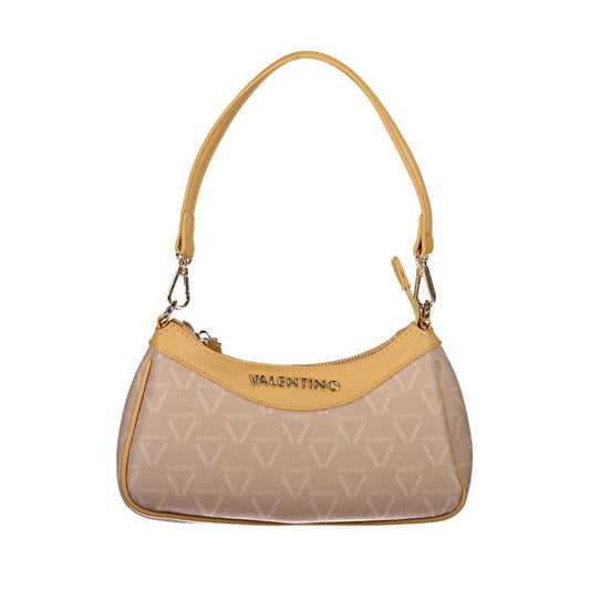 Mario Valentino Beige Polyurethane Women Handbag