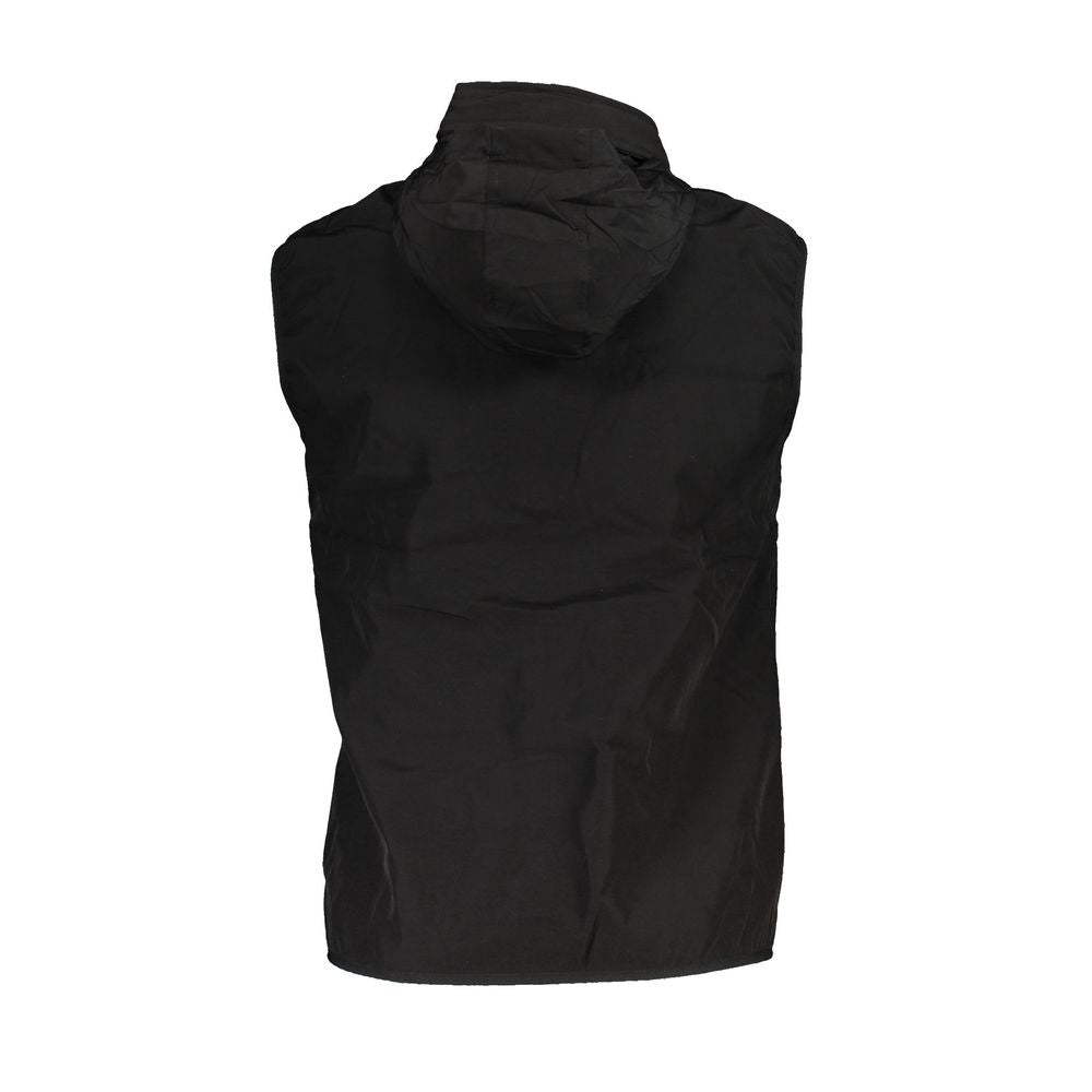 Scuola Nautica Black Polyester Men's Vest