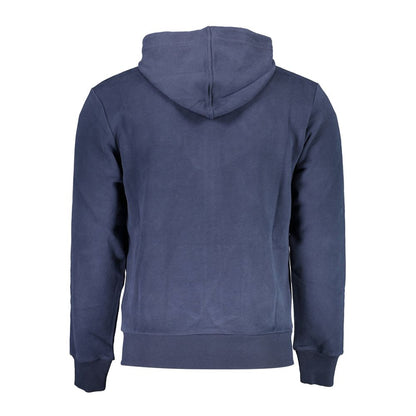La Martina Blue Cotton Sweatshirt