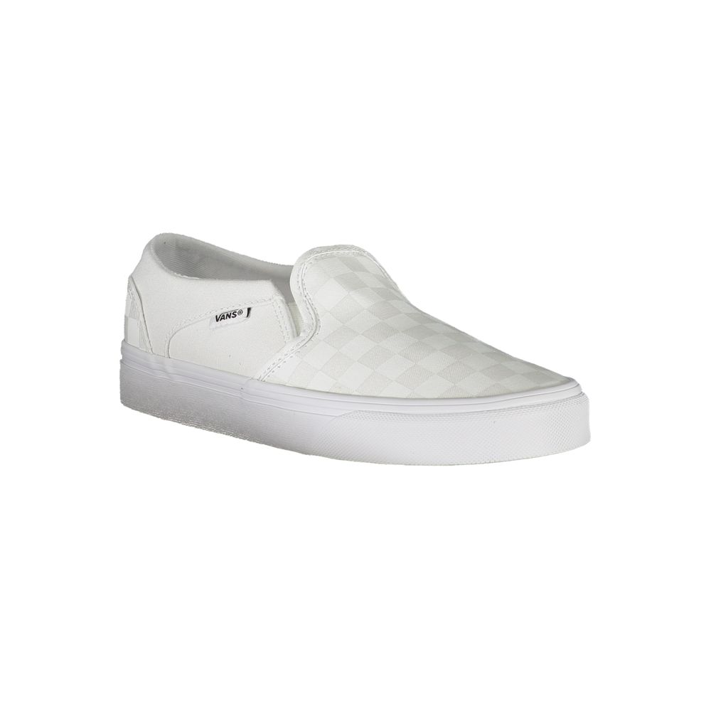 Vans White Polyester Women Sneaker