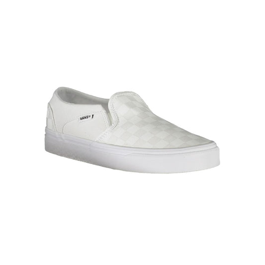 Vans White Polyester Women Sneaker