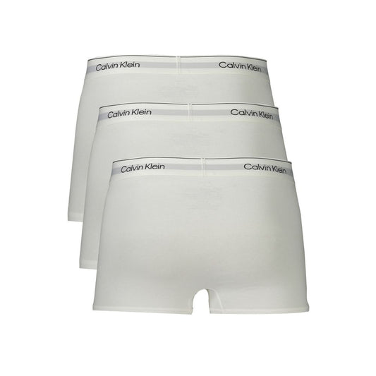 Calvin Klein Weiße Baumwolle Männer Boxer Short