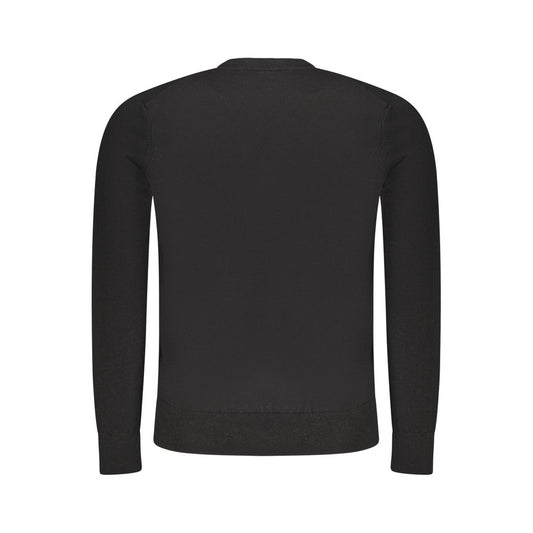 Hugo Boss Schwarzer Baumwollpullover