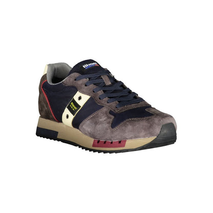 Blauer Blue Polyester Athletic Sneakers