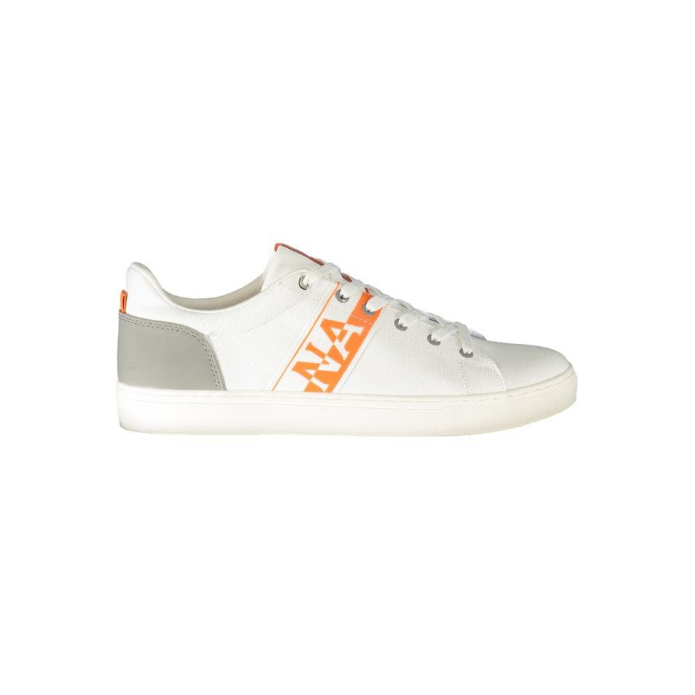 Napapijri White Polyester Athletic Sneakers