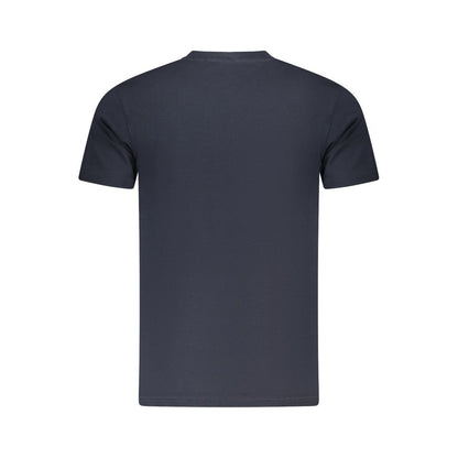 Cavalli Class Blue Cotton Men T-Shirt