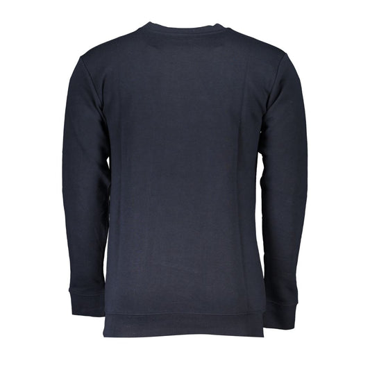 Cavalli Class Blue Cotton Sweatshirt