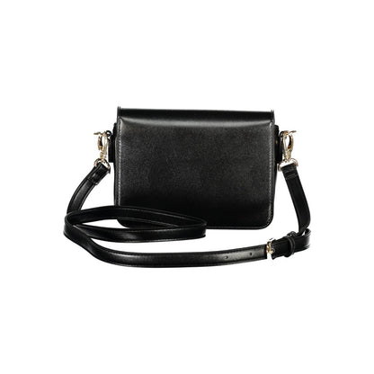 Mario Valentino Black Polyethylene Women Handbag