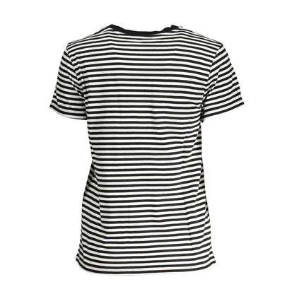 Levi's Schwarzes Baumwoll-T-Shirt für Frauen