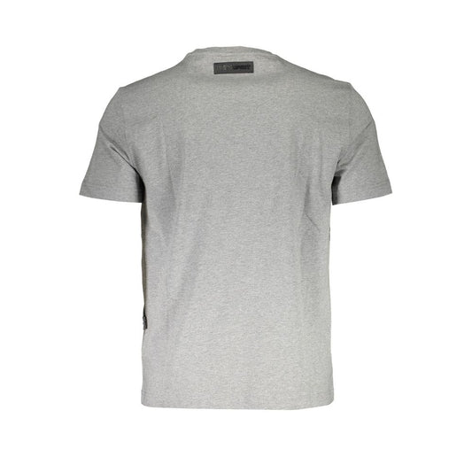 Plein Sport Brown Cotton Men T-Shirt