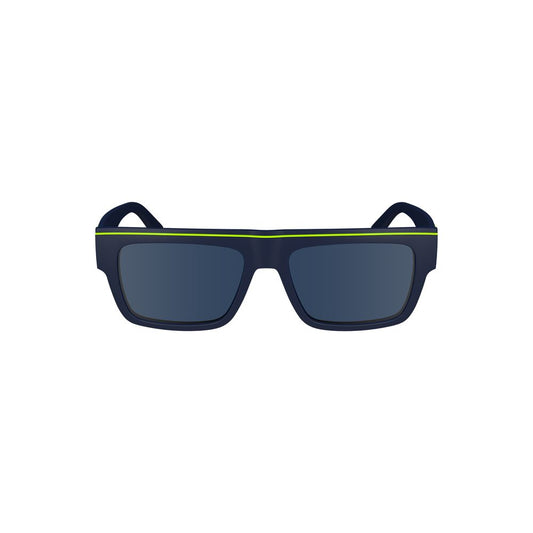 Calvin Klein Blaue Plastik-Sonnenbrille für Männer